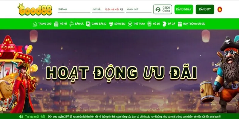Khuyến mãi VIP Good88 dành cho những ai tham gia lâu năm