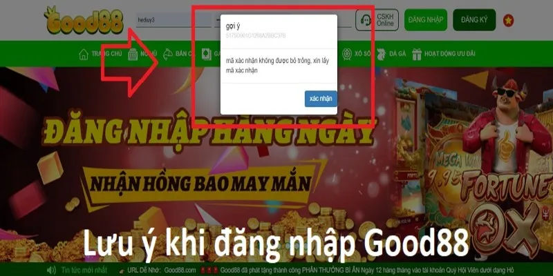 Một số lưu ý quan trọng trước khi thực hiện quy trình